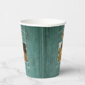 50素朴と素晴らしい |ヒマワリ緑材 紙コップ (右)