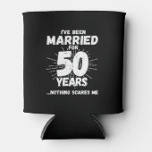 50結婚した年おもしろい50周年 缶クーラー (正面)