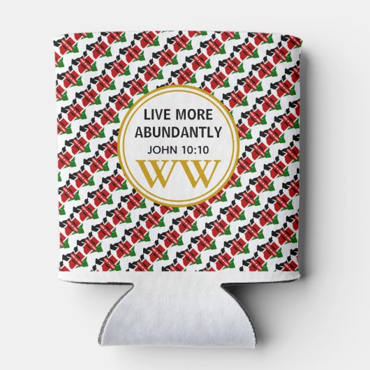 50絶対に素晴らしいケニアマサイモノグラム 缶クーラー (裏面)