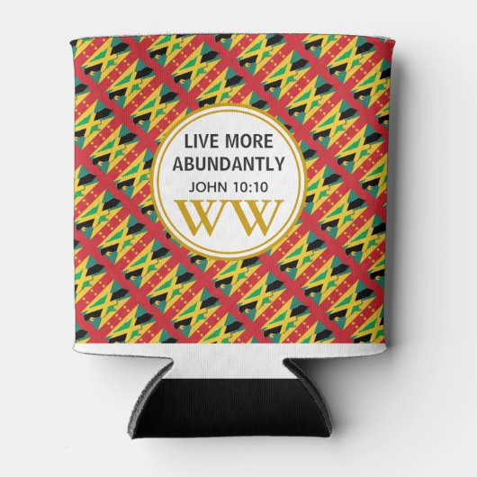 50絶対に素晴らしいジャマイカグレナダモノグラム 缶クーラー (正面)