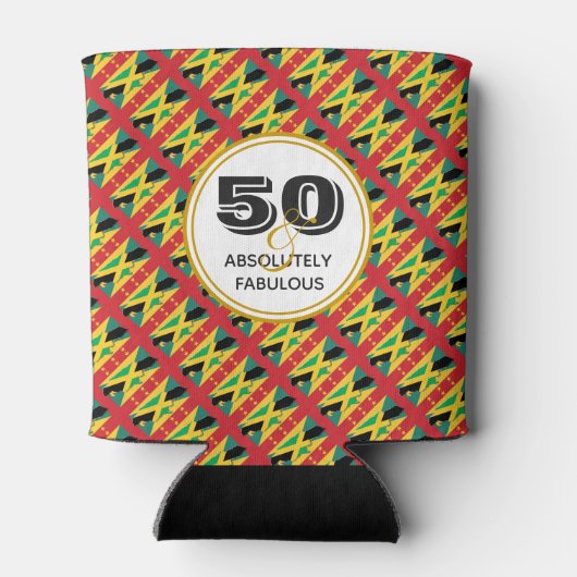 50絶対に素晴らしいジャマイカグレナダモノグラム 缶クーラー (裏面)