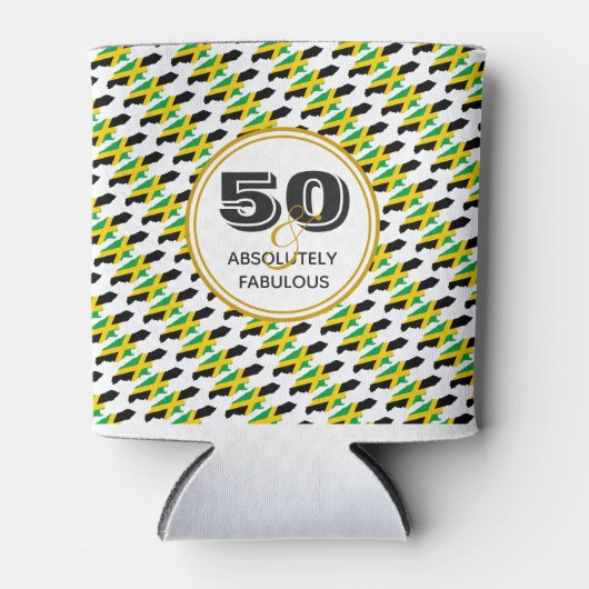 50絶対に素晴らしいジャマイカモノグラム 缶クーラー (正面)
