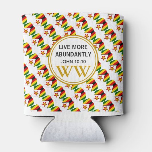 50絶対に素晴らしいジンバブエモノグラムカスタム 缶クーラー (裏面)