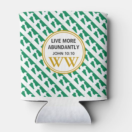 50絶対に素晴らしいナイジェリアNAIJAモノグラム 缶クーラー (裏面)