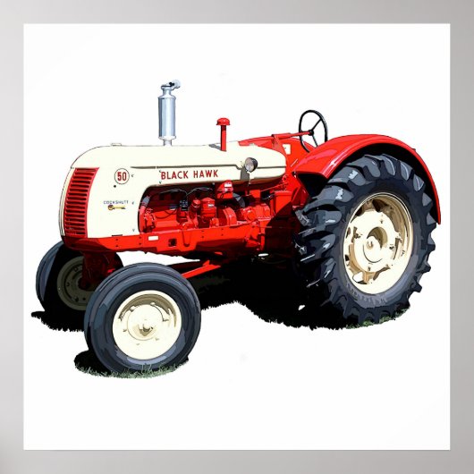 50羽のブラックホーク ポスター (正面)