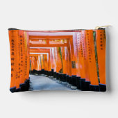 50色のオレンジ – 京都・千本鳥居 アクセサリーポーチ (裏面)