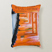 50色のオレンジ – 京都・千本鳥居 アクセントクッション (正面(垂直))