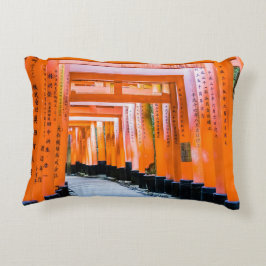 50色のオレンジ – 京都・千本鳥居 アクセントクッション