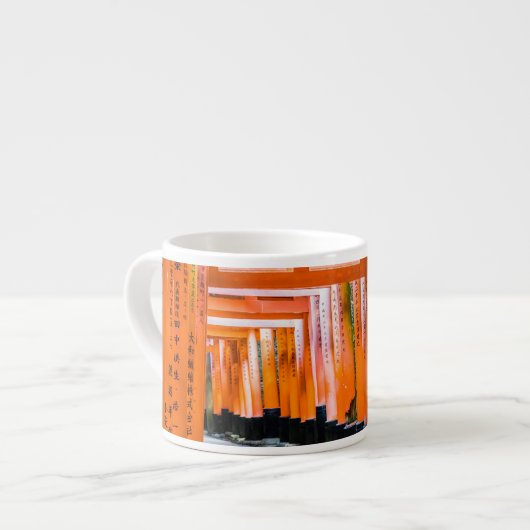 50色のオレンジ – 京都・千本鳥居 エスプレッソカップ (正面左)