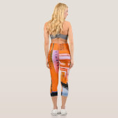 50色のオレンジ – 京都・千本鳥居 カプリレギンス (裏面)