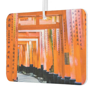 50色のオレンジ – 京都・千本鳥居 カーエアーフレッシュナー