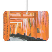 50色のオレンジ – 京都・千本鳥居 カーエアーフレッシュナー (正面)