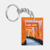 50色のオレンジ – 京都・千本鳥居 キーホルダー (正面左)