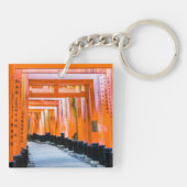 50色のオレンジ – 京都・千本鳥居 キーホルダー (裏面)