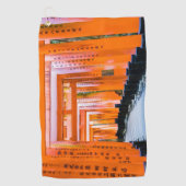 50色のオレンジ – 京都・千本鳥居 ゴルフタオル (正面)