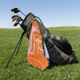 50色のオレンジ – 京都・千本鳥居 ゴルフタオル