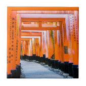 50色のオレンジ – 京都・千本鳥居 タイル (正面)