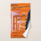 50色のオレンジ – 京都・千本鳥居 バスタオルセット (ハンドタオル)