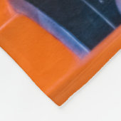 50色のオレンジ – 京都・千本鳥居 フリースブランケット (角)