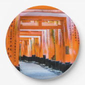 50色のオレンジ – 京都・千本鳥居 ペーパープレート (正面)