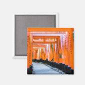 50色のオレンジ – 京都・千本鳥居 マグネット (正面/裏面)
