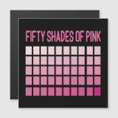 50色のピンク (正面/裏面)