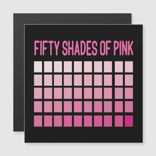 50色のピンク (正面/裏面)