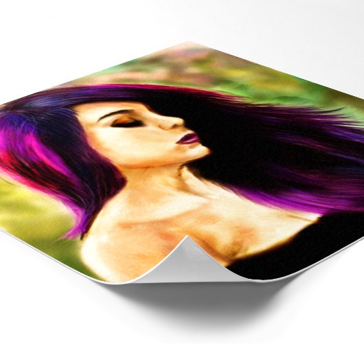 50色の紫 ポスター (角)