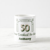 50見たことがないそう良い誕生日 コーヒーマグカップ (中央)