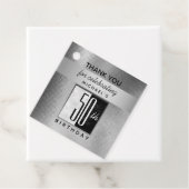 50誕生日ありがとう フェイバータグ (インサイチュ)