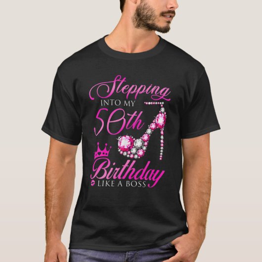 50誕生日に入るボスBday Gi Tシャツ (正面)