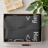 50誕生日をテーマにしたパーソナライズされたティッシュペーパー 薄葉紙