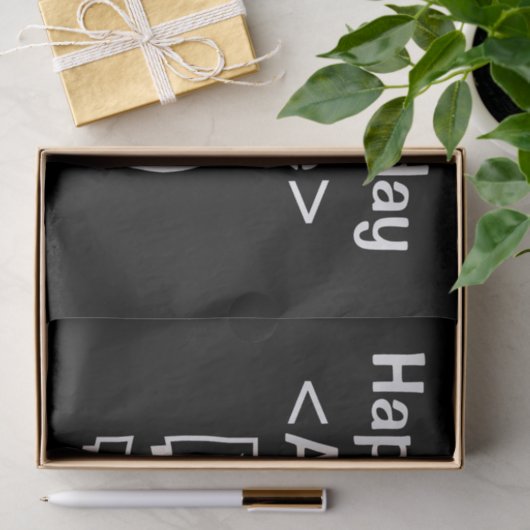 50誕生日をテーマにしたパーソナライズされたティッシュペーパー 薄葉紙 (ギフト)