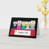 50誕生日カスタマイズ カード (黄色い花)