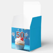 50誕生日カップケーキ フェイバーボックス (オープン)