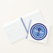 50誕生日キャプテンロープ航海のいかりヘルム ノートブック (内部)