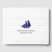 50誕生日キャプテンロー航海のプいかりヘルム ゲストブック (裏面)