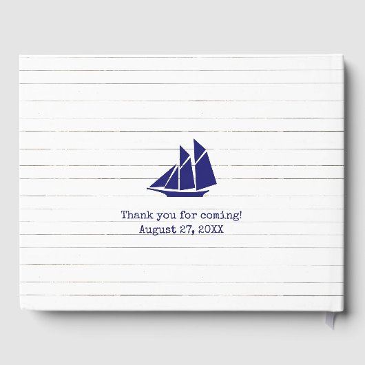 50誕生日キャプテンロー航海のプいかりヘルム ゲストブック (裏面)