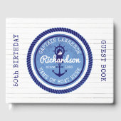 50誕生日キャプテンロー航海のプいかりヘルム ゲストブック (正面)