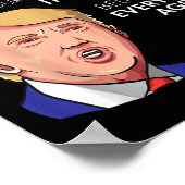 50誕生日ギフトトランプおもしろい引用文シャ男性へツ ポスター (角)