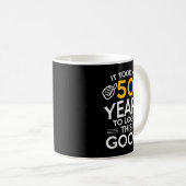 50誕生日ギフト50歳50歳 コーヒーマグカップ (正面右)