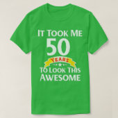 50誕生日ギャグギフトアイディア50年の古いジョークおもしろい Tシャツ (デザイン正面)