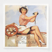 50誕生日ギルエルヴグレン美しいピンアップガール (正面)