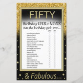 50誕生日ゲームなし (正面)