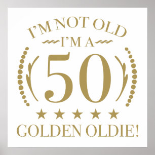 50誕生日ゴールデンオルディ ポスター