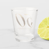 50誕生日ゴールデン結婚ズ記念日 ショットグラス (裏面)