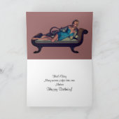 50誕生日サド顔 おもしろい カード (内部)