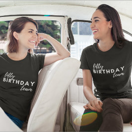 50誕生日チームタイポグラフィカスタムモダン誕生日 トライブレンドＴシャツ