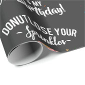 50誕生日ドおもしろいーナト50歳のパーティー ラッピングペーパー (ロールコーナー)