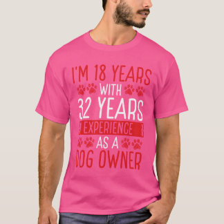 50誕生日ドッグ犬ママ犬パパ50歳のフライ Tシャツ